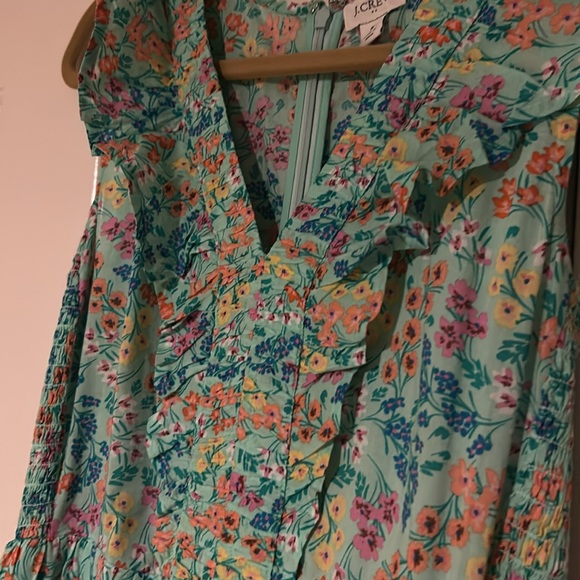 J Crew Cotton Floral Dress - Picture 5 of 5